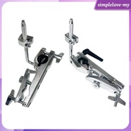 [SimpleloveMY] Cymbal Stand Clamp Bracket Extended Cymbal Holder Professional Drum Set Clamp Metal C