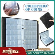 480 Coin Holder Collection Storage Collecting Money Penny Pockets Album Book,Album Book Pockets Coin