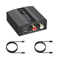 Optically Converter Sound Converter Digital to Analog Coaxial 3.5mm Supporting 4K @ 60Hz