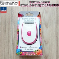 Remington® 3 Blade Shaver Smooth & Silky WSF4810US เครื่องโกนหนวด โกนขน