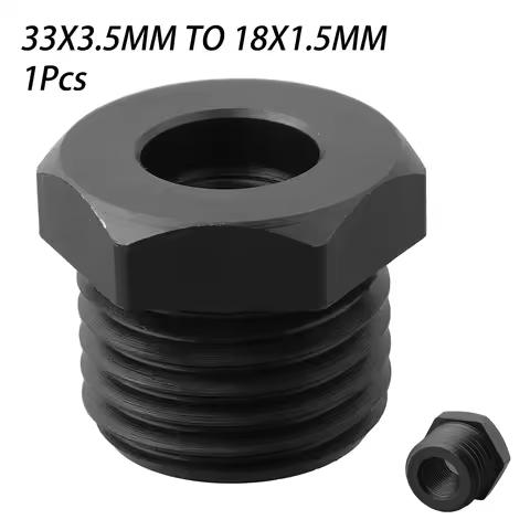 Lathe Spindle Adapter Thread M33x3.5mm To M18x1.5mm Chuck Insert Wood Turning Woodworking Tool Acces