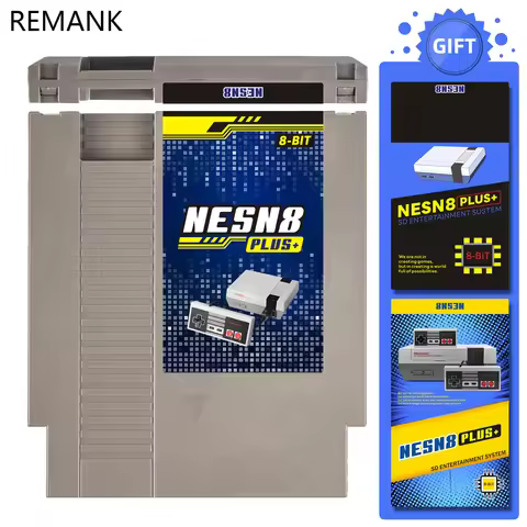 REMANK N8 Cart N8 Plus NES N8 Plus Cart NESN8 Plus N8 Flash 3000+Retro Game NES Flash NESN8 Cart For