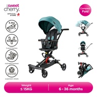 Sweet Cherry 360 Degree Rotation Foldable BF2 Bueno Magic Stroller