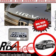 MESIN BIG Size Emblem Hrv Logo Hood Hrv Chrome