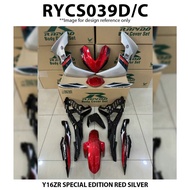 Cover Set Rapido Yamaha Y16ZR Special Edition Y16 Accessories Motor Coverset Y16 Blue Silver Red Cya