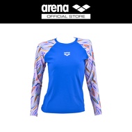 ARENA WOMEN LONG SLEEVE RASH GUARD เสื้อว่ายน้ำ AO8W11