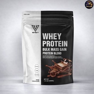 V Whey Protein Bulk Mass Gain 1.5LB (680g) Dark Chocolate | วีเวย์โปรตีนเพิ่มน้ำหนัก โปรตีนสูง 24g ส