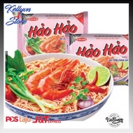 Acecook Instant Noodle HAO HAO Spicy and Sour/Mi Tom Chua Cay [ 5pack x 75g]