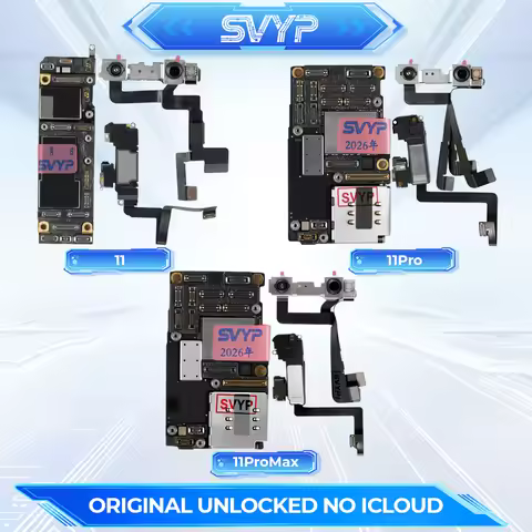 For iPhone 11 Pro Max Motherboard 64g/256g/512g With/Without Face ID No iCould And Unlocked Fully Te