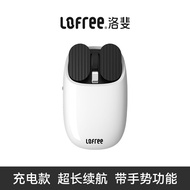 Lofree Wireless Bluetooth Mouse ชาร์จไฟได้ ดีไซน์น่ารัก สำหรับผู้หญิง เกมคอมพิวเตอร์ ชิ้นส่วนเสริมคอ