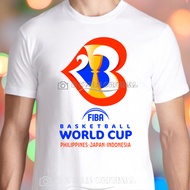 T-shirt Outfit Adult Men Women Children Mascot Fiba Basketball World Cup 2023