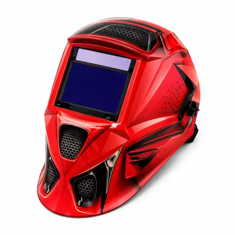 Automatic light adjustment welding helmet, automatic darkening welding face shield, arc welding face