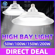 KKSKY High Bay Light Ip65 Waterproof Led Bulb Industrial Power Ceiling Light 50W/100W/150W/200W Supe