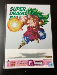 Others - 一番賞 F賞 Dragonball 龍珠超 SUPER DRAGONBALL HEROES 5th MISSION B4海報 週邊海報 No.1