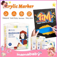 【NDD Delivery】Enmy Acrylic Marker Pen - Acrylic Paint Drawing Colouring Painting Art Arcylic Markerp