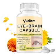 Lutein Eye Supplement With Zeaxanthin For Eye Health  Brain Function Focus