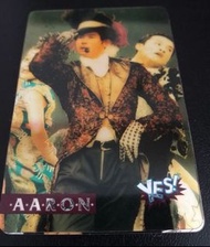 郭富城Aaron Kwok雙面閃卡