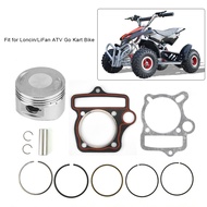 125cc 54mm Engine Parts Piston Set Rings Gaskets Fit for Loncin LiFan ATV Go Kart Bike