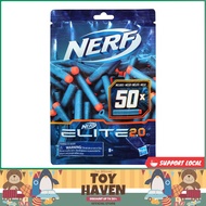 [sgstock] NERF Elite 2.0 50-Dart Refill Pack -- 50 Official NERF Elite 2.0 Foam Darts -- Compatible 
