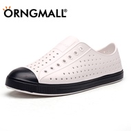 ORNGMALL Men and Women Shoes รองเท้า EVA เยาวชนรองเท้ากันลื่นระบายอากาศผู้ชายและผู้หญิงรองเท้ากลางแจ้งรองเท้าลำลอง Waterproof Beach Sandals 36-45