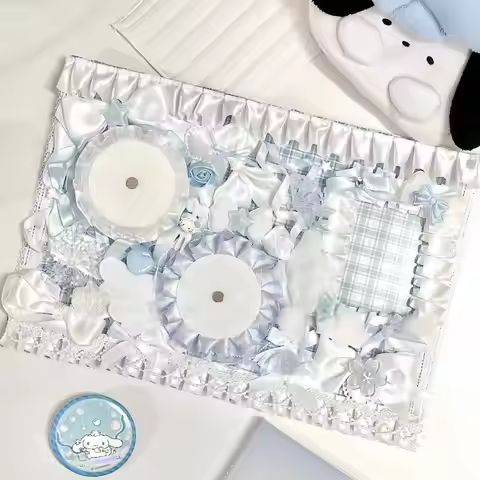 Ita Bag Pin Badge Organizer Handmade Lace Backplate Badge Display Insert Board Storage Board Cosplay