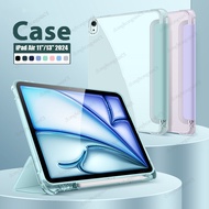 Transparent TPU Silicone Soft Case For iPad Air 11 (2024) 11" Air 6th Air 13 A2899 A2902 A2903 A2898