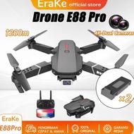 HOT Drone E Pro 4k Dual Camera Drone Kamera Jarak Jauh Mini HD Camera