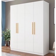 [🔥Free Delivery🚚🔥]Wardrobe Bedroom Solid Wood Home Bedroom Wooden Cabinet  Cupboard Multifunctional Combination Storage Cabinet Organizer Wardrobe with Hanging Rod Drawers