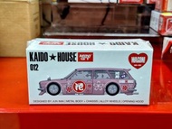 全新 KAIDO HOUSE MINI GT 012 DATSUN 510 WAGON HANAMI V1 櫻花 拉花 合金 模型車