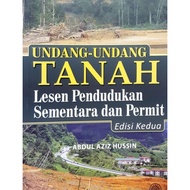 BUKU UNDANG-UNDANG TANAH LESEN PENDUDUKAN SEMENTARA DAN PERMIT EDISI KEDUA - Abdul Aziz Hussin - DBP