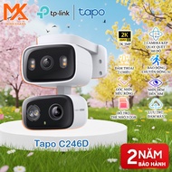 [Genuine TAPO] Tapo C246D 6M– Wi-Fi Security Camera Dual Lens Scanning | Indoor & outdoor | Sharp Im
