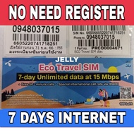 Thailand SIM CARD DTAC 7 Days UNLIMITED INTERNET