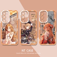 Sword Art Online Galaxy Samsung S24S23 Phone Case S20 Suitable for S21 Anime S22+Asuna 24ultr Mercha