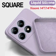 Xiaomi 15T 14TPro 2024 Square Liquid Casing For Xiaomi 14T 14 T T14 14TPro Xiaomi14T Pro 4G 5G 2024 