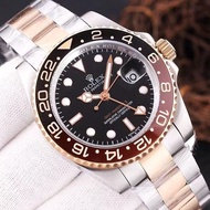 Gmt master jam tangan lelaki automatic watches for men's 40mm diameter with free box stainless Steel
