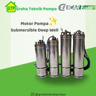 Icar Ecofill Motor Pompa Air Submersible Deep Well 1.5Hp/3Phase
