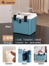 FZY Lockable Storage Box for Valuable Items And Documents Office Password Box Secure Storage Contain
