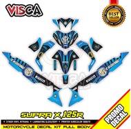 Decal Supra X 125 R Modif Keren Stiker Supra X 125 R Full Body Striping Supra X 125 R Variasi Keren