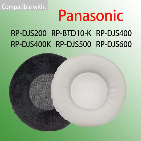 Earpads for Panasonic RP-DJS200 BTD10K DJS400 DJS400K Headphones DJS500 DJS600 Ear Cushions Headset 