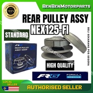 SUZUKI NEX125-FI NEX 125 FUEL INJECTION REAR PULLEY BELAKANG STD ASSY HIGH QUALITY FRG ORIGINAL