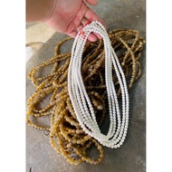 Buffalo bone beads - 108 beads -6mm