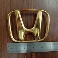 emblem honda gold halfcut condition