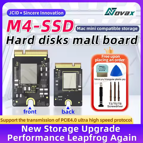 JCID SSD M4 Mac Mini-2TB/1TB/512GB Internal Solid State Hard Disk M4 SSD Drive 10-Layer PCB Board Fo