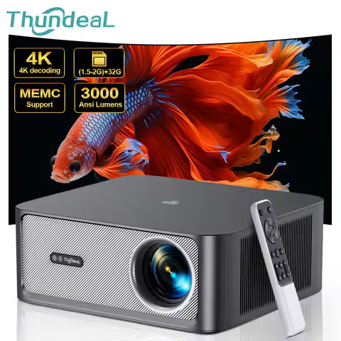 TD98Pro Auto Focus Full HD 1080P Projector 4K Android WiFi TD98 Pro Portable Video Movie Home Theate