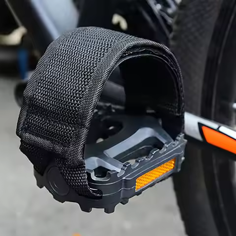 2PCS Bicycle Pedal Straps Toe Clip Strap Belt Adhesivel Bike Pedal Tape Fixed Gear Cycling Fixie Cov