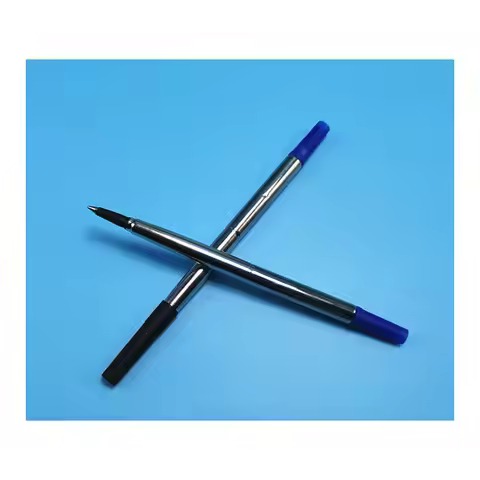 2pcs 6pcs 12pcs 11.6CM Ballpoint metal Pen Refill 0.5mm 0.7mm tip fits for Parker treasure pen