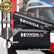 HONDA GENIO SHOCK COVER (WHITE)