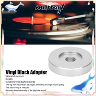 MURRAY Record Adapter, Aluminum Large Hole 45 RPM Adapter, Music Accessory Big Hole Adapter for Most