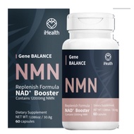 iHealth 12000mg Nutritional Supplements  NMN Gene Balance 200mg x 60 pill