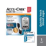 Accu-Chek Guide Me Starter Kit With 25 Test Strips - Blood Glucose Monitors / easy test kit / blood sugar / diabetes care / diabetic care / bluetooth